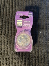 Philips Avent Natural Response Nipple Flow 4 3m 2-Pack New Sealed SCY964/04