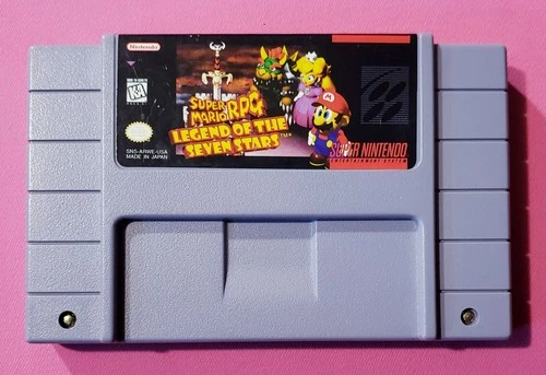 Super Mario RPG: Legend of the Seven Stars SNES NM Authentic Tested Works 🔥