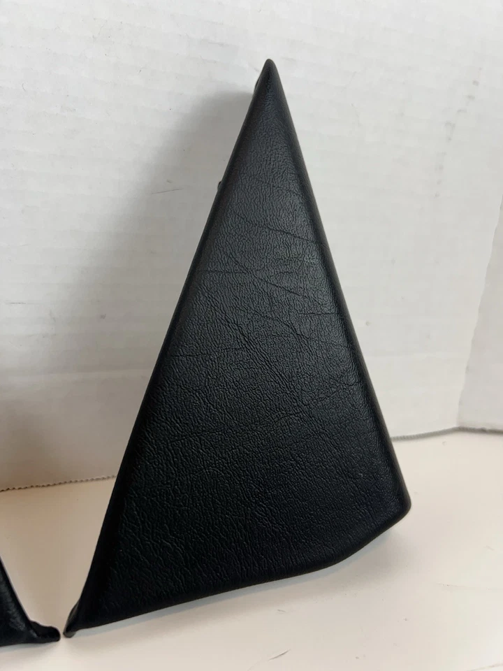 96-02 OEM Mercedes Benz Clase S Espejo Interior Cubierta Negro Juego de molduras izquierda derecha Foto 3 de 4