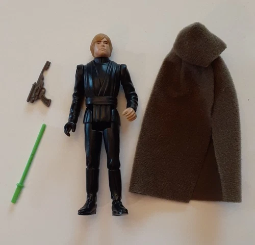 1983 Vintage Star Wars Luke Skywalker Jedi Knight Action Figure Original, Green