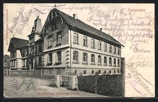 Ansichtskarte Furtwangen, Grossherzogliche Uhrmacher-Schule 1907 