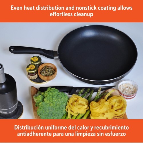 Sartén antiadherente de 10 pulgadas de aluminio con mango suave al tacto cocina esencial nueva - Imagen 3 de 8