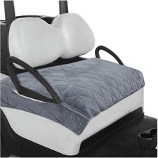 Soft Plush Golf Cart Seat Cover Blanket - Universal Fit for 2-Seater Carts