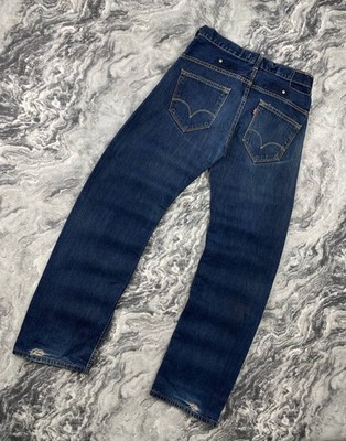 Vintage Levis 503 Denim Jeans Loose Cinch Men Size 31x34 Blue | eBay