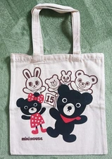 MIKI HOUSE Double B 15th Anniversary Novelty Tote Bag