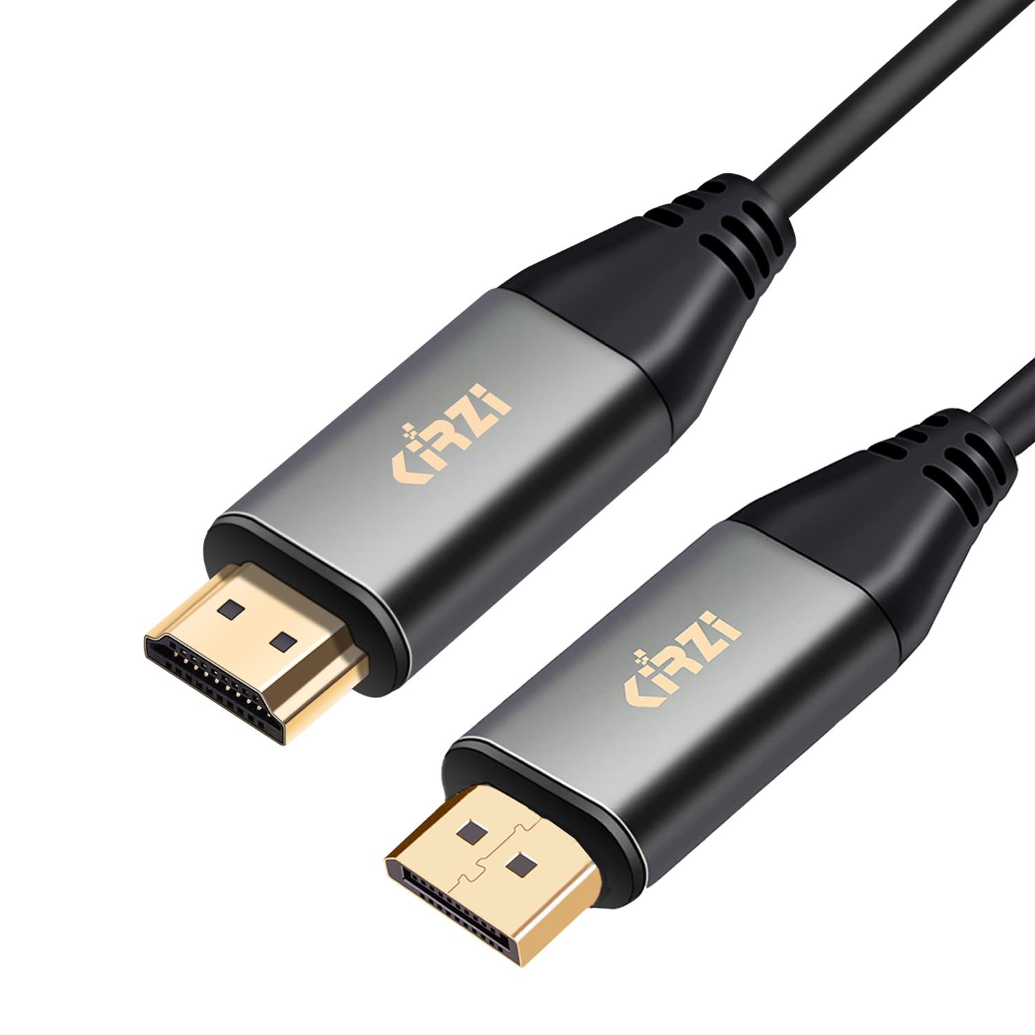 4K DisplayPort to HDMI Cable Adapter 30Ft with Aluminum Shell Supports 1440P 60Hz