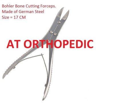 Bohler Bone Cutting Forceps 17cm Orthopedic Surgical Instrument German Stainless