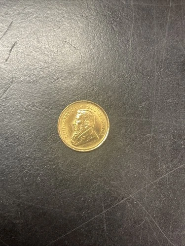 Photo of a 1980 Gold Krugerrand 1/10 oz from an eBay listing that sold on Jul 10, 2026
