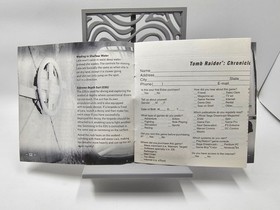 Tomb Raider: Chronicles (Sega Dreamcast, 2000) CIB Complete, Reg Card