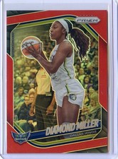 2025 Panini Prizm WNBA Red #/299 NO. 27 Diamond Miller, Dallas Wings