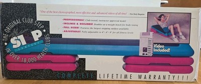 VTG THE STEP Health Club Aerobic Exercise Platform Riser Set Professional w/ Box