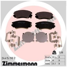 Satz Bremsbeläge Bremsklötze vorne für Opel Insignia A G09 24182070