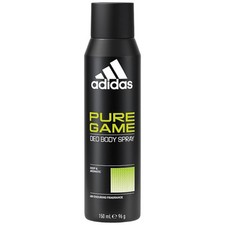 Adidas Pure Game Deodorant Body Spray - Deep Aromatic, 5oz.