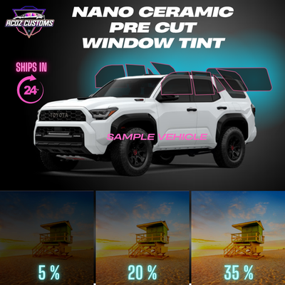 #ad #ad Nano Ceramic PreCut Window Tint Film for 4Runner All SidesBack 5%20%35% $80.00