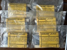 6 packages 1/8" flat lead came 1" strips 20' length each - Vintage