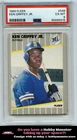 1989 Fleer Ken Griffey Jr. Rookie Seattle Mariners PSA 6 002