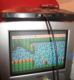 Sega Master System GOLVELLIUS: VALLEY OF DOOM  w/Cartridge & Box (CB)