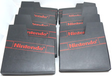 Lot Of 10 OEM Authentic Nintendo Logo Game Cartridge Dust Sleeve Covers nes