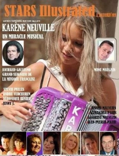 STARS ILLUSTRATED MAGAZINE/L'ACCORDÉON . Edition Commerciale [French] - Picture 1 of 2