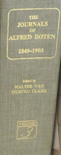 The Journals of Alfred Doten 1849-1903 Three Volumes HC - Picture 3 of 3