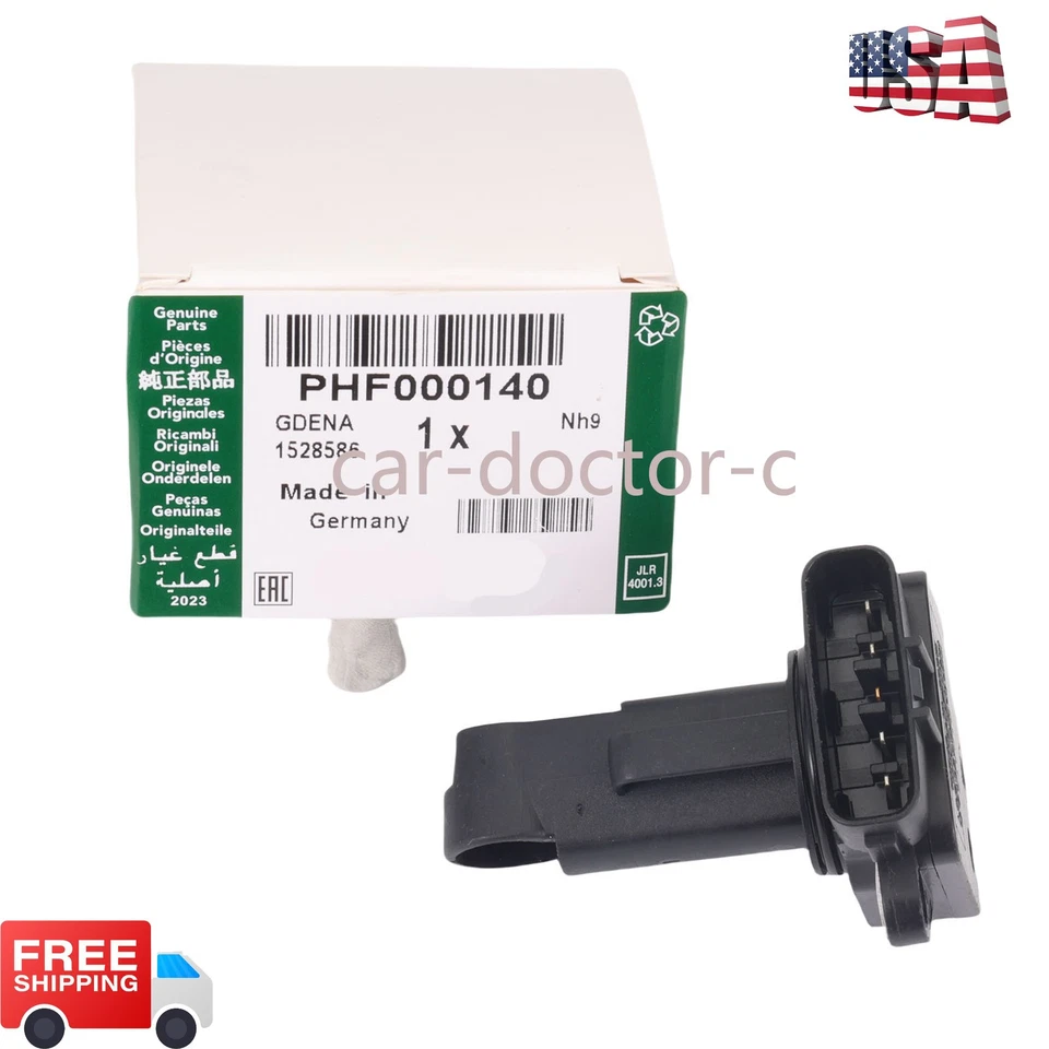 NEW Mass Air Flow Sensor Meter MAFS For Land Range Rover Sport LR3 LR2 PHF000140 Foto 2 de 4