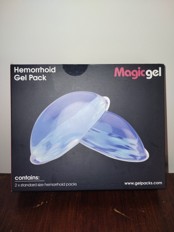 Magicgel Hemorrhoid Gel Pack. 2 Pack.
