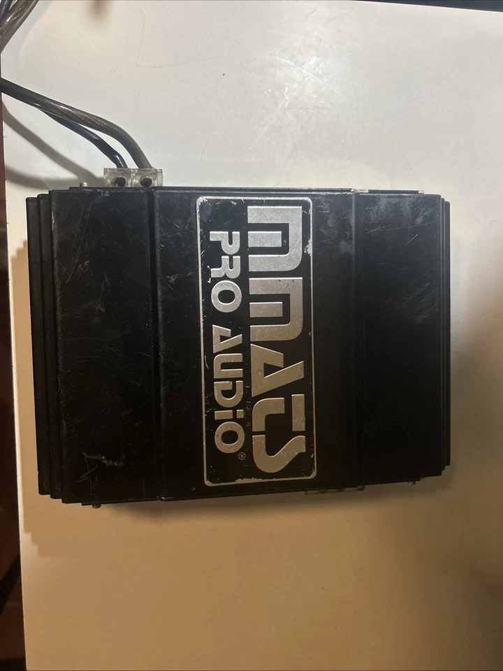 Amplificador Coche MMATS M600.2D - Monobloque Clase D Un Canal. Hallazgo raro Foto 3 de 4