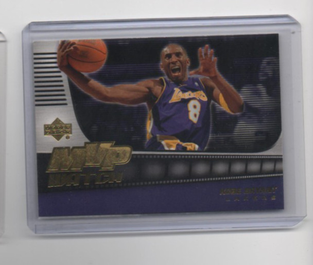 Kobe Bryant 2006-07 Upper Deck MVP Watch Gold #MVP-KB LA Lakers NBA Insert Card