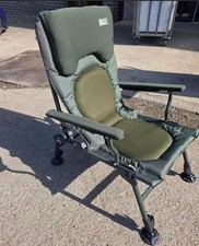 Patriot Camo Carp Recliner Armchair  Memory Foam Fleece Padded Chair  RRP £100