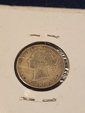 1894 Newfoundland 10 Cents Silver Coin