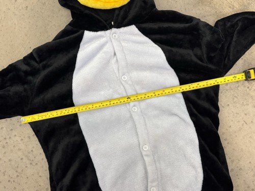 Adult Men’s Women’s Medium Penguin Fancy Dress Costume Fantasy Outfit Jumpsuit - Picture 13 of 21