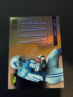 Barry Sanders 1995 Classic Pro Line MVP Redemption /4000 B #MVP 13 Detroit Lions