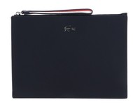 Lacoste Anna Clutch Clutch Abendtasche Tasche Abimes Petunia Dunkelblau Rot