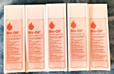 5 PACK Bio-Oil Skincare Purcellin Oil for Scars and Stretchmarks 4.2 oz ea