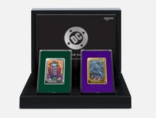 2025 Niue The Art of DC Comics Silver Trading Card Coins SEALED BOX