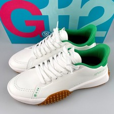 G/FORE GOLF SHOES MEN'S G.112 GOLF SHOE SNOW/TOAST GREEN Select Size