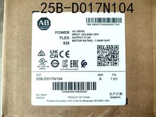 2025 New Allen-Bradley 25B-D017N104 PowerFlex 525 7.5kW (10Hp) AC Drive