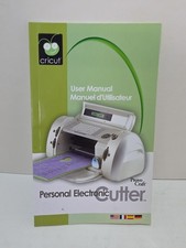 CRICUT Provo Craft Personal Electronic Cutter User Manual Book