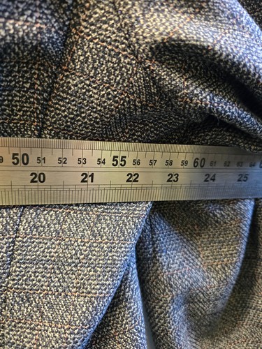 Cavani 3 Piece Suit Grey Check Tweed Mens Blazer 46R Waistcoat 46R Trousers 36R - Picture 7 of 23