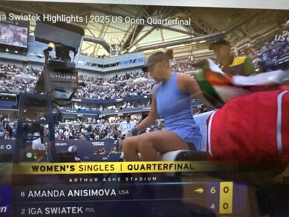 Toalla oficial para jugador en cancha US Open 2025 - coleccionable Grand Slam de Nueva York, sin fecha Foto 4 de 4