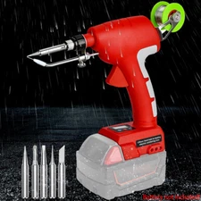 Soldering Iron Gun Welding Tool for Milwaukee 18V Li-ion Battery Digital Display
