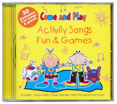 Activity Songs for Children, Kids Fun & Party Games CD  *NEW & WRAPPED*