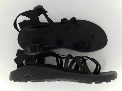 COCO⭐️ Chaco Women's ZX/2 Cloud Strappy Sandals, Solid Black , J107320