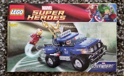 Lego Superheroes Legosurvey Marvel Lego 6867 Instruction Manual