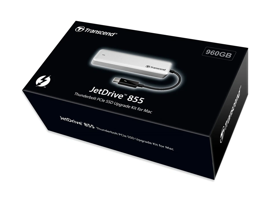 960GB Transcend JetDrive 855 Thunderbolt PCIe SSD Upgrade Kit for Mac - Image 2 of 4