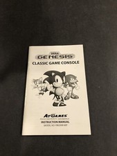 Sega Genesis classic intruction manual