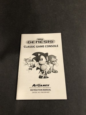 Notice / Manuel D'Instructions SEGA Soccer Pour Mega Drive - Version Multilingue - Bon État