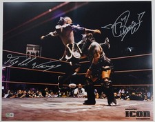 El Hijo del Vikingo & Black Taurus Signed 16x20 Photo BAS COA Lucha Libre AAA 68