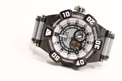 INVICTA J T Men 52mm Stainless Steel Black Black+Silver dial NN2861 Automatic