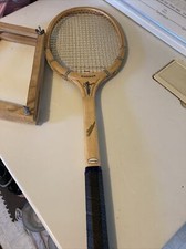 VINTAGE SLAZENGER Olympic Wood Tennis Racket-Light 4 1/2-Made in England